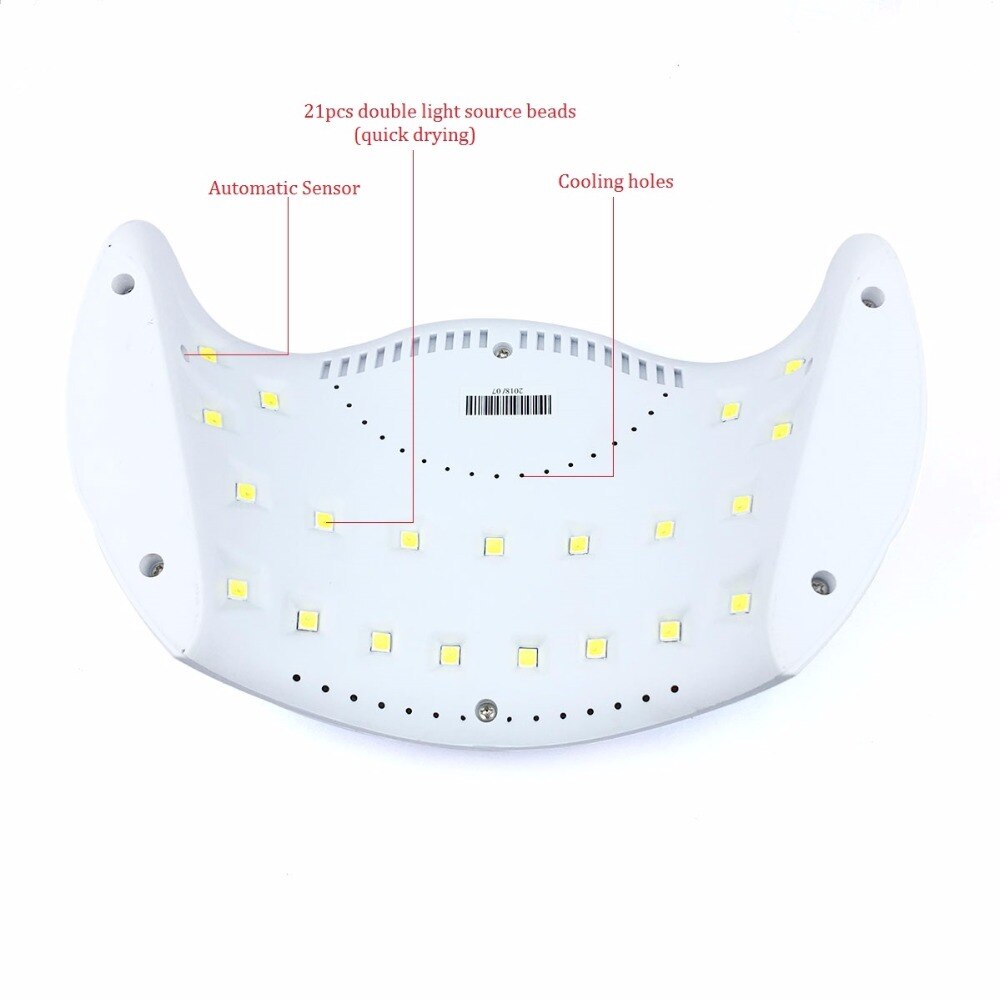 SUNNail SUN X9 PLUS-lámpara UV LED de 72W, secador de esmalte de Gel, máquina de secado de manicura para todo tipo de uñas de Gel
