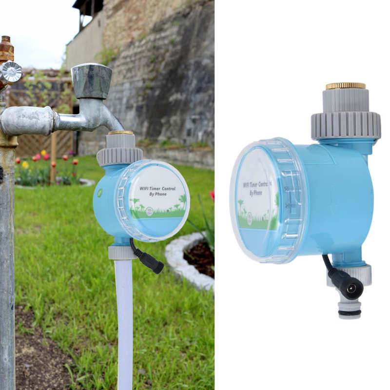 USB 2 in 1 Remote Control Irrigation Timer Wifi Bluetooth Water Timer Smart Watering Controller