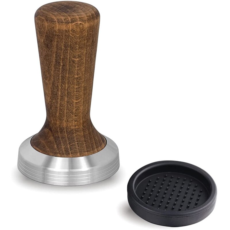 Kalibrierter Kaffeestampfer 53 Mm - Druckempfindlich Für Perfekten Espresso, Edelstahl-Boden
