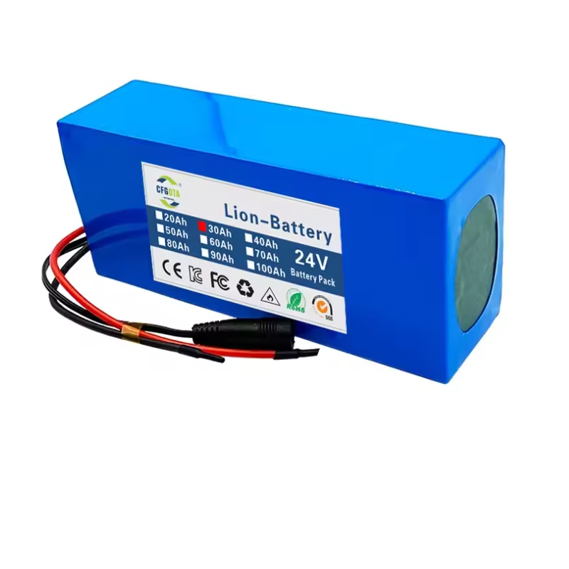 6s3p 24V 20Ah 18650 Lithium Batterie 25.2v 20000mAh Lithium-Ion Batterie Pack mit Ladegerät