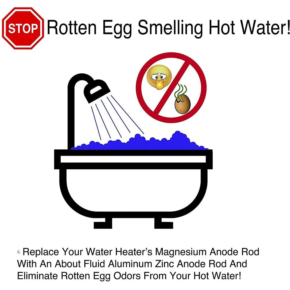 RV Water Heater Anode Rod for Atwood Heaters, 2 Pack 1/2Inch NPT RV Water Tank Anode Rod for RV Heater