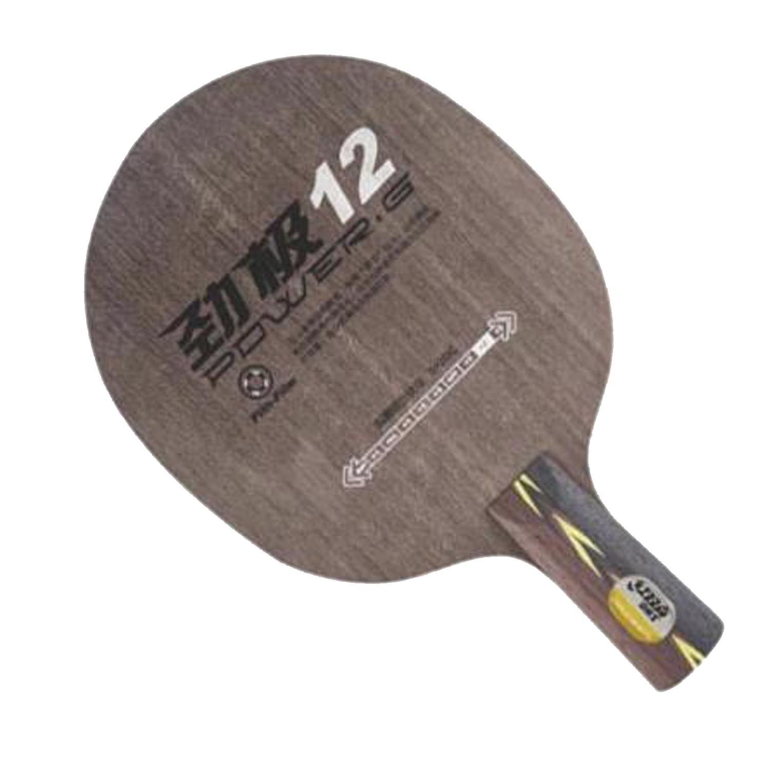 DHS POWER-G 12 PG 12 (5+2 Glass Carbon) Table Tennis Blade Racket Ping Pong Bat Paddle