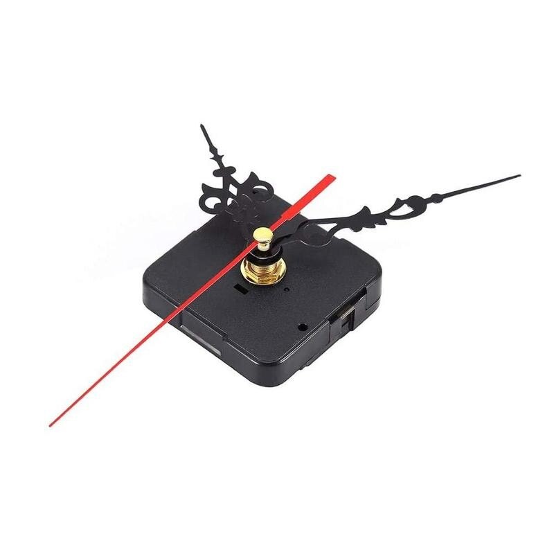 1 set tyst stor ersättning väggklocka kvarts klocka händer diy klocka reparation klocka rörelse delar mekanism rörelse vägg  d9 h 1