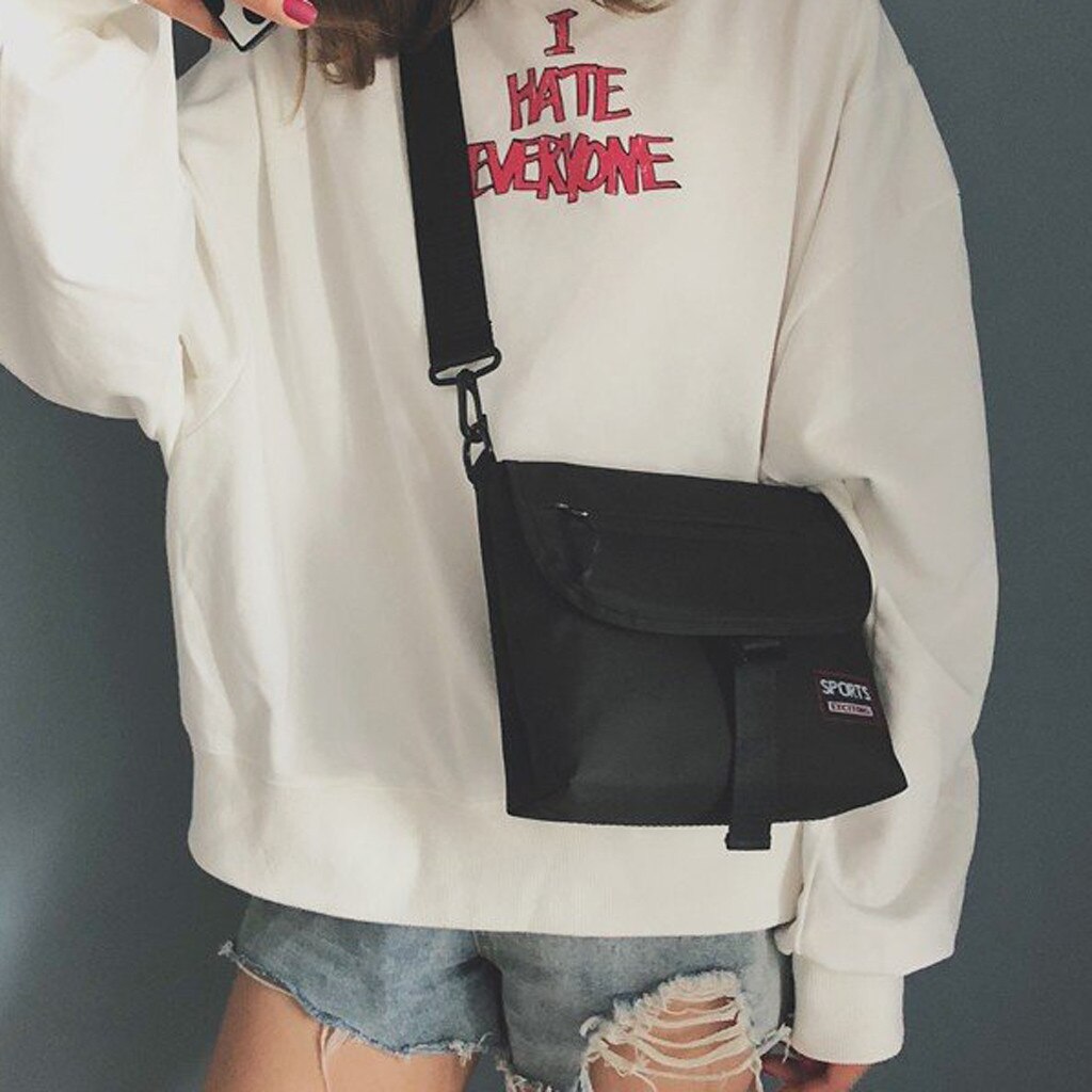 Saco de mulher Estilo Campus Crossbody bolsa de Ombro Da Lona de Lazer Da Moda masculina sacos das senhoras handtassen dames sac femme 2019