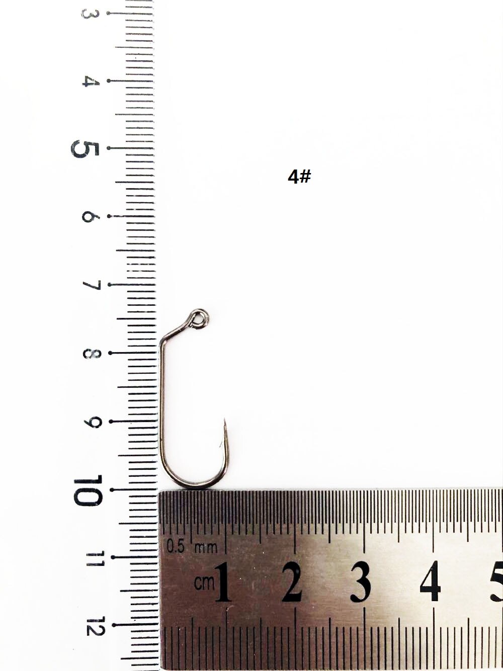 100pcs 32786 Jig Fishing Hooks High Carbon Steel Saltwater Fishhooks Bass Jigging Size 4# To 8/0#: Size 4