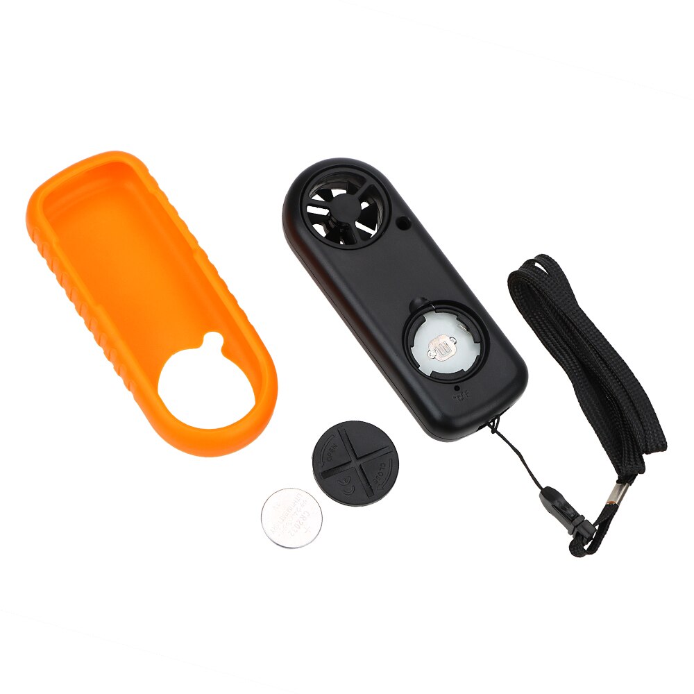 Diywork Pocket Smart Digitale Display Wind Thermometer Hoge Precisie 0-30 M/s Hand-Held Wind Gauge Meter anemometer