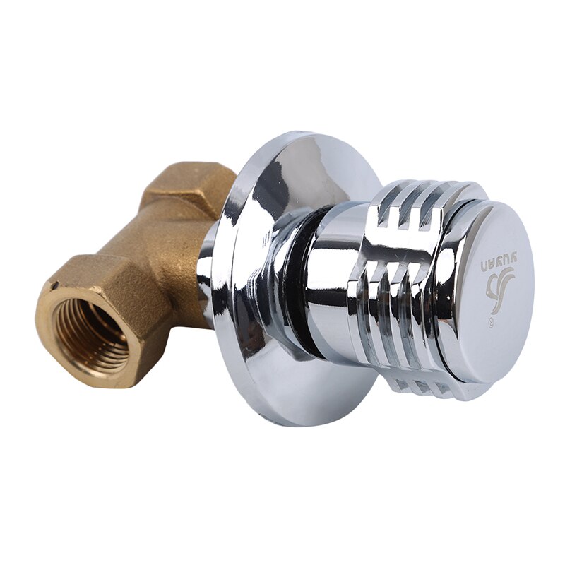 Water Pressure Reducing Controller Head Shut Off Stop Switch Hand Held Sprayer Bathroom Tools Brass Flow Control Valve