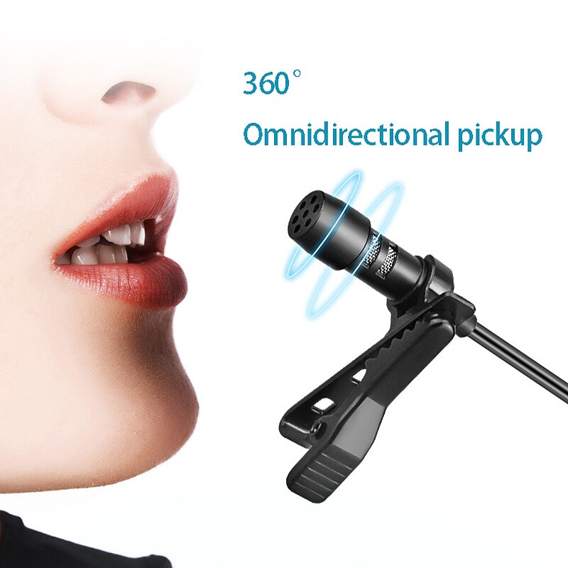 Mini Microfoon Lavalier Condensator Microfoon Met Type-C Plug Voor Android Ios Smartphone Usb Microfoon