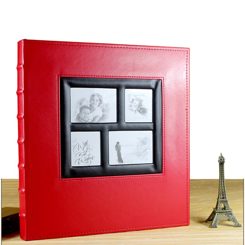 Große Größe Fotoalbum 600 Blätter 15x10 cm Fotos Buch Hochzeit Bild Album PU Leder Alben Abdeckung Sammelalbum jahrestag: 10