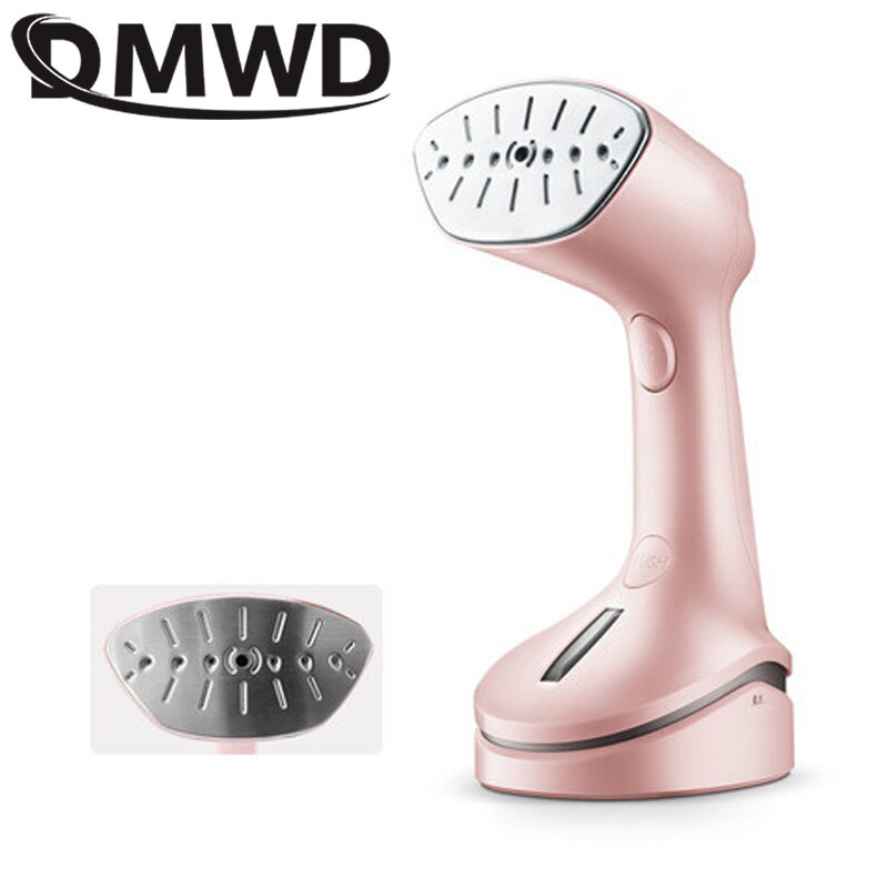 DMWD Portable Handheld Clothes Ironing Machine Mini 300ml Garment Steamer Travel Fabric Hanging Steaming Iron Dry Cloth Brush
