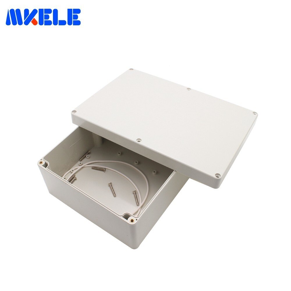 Caja de conexiones eléctricas para exteriores, cubierta de plástico IP65, caja electrónica de plástico ABS impermeable, cajas de proyectos