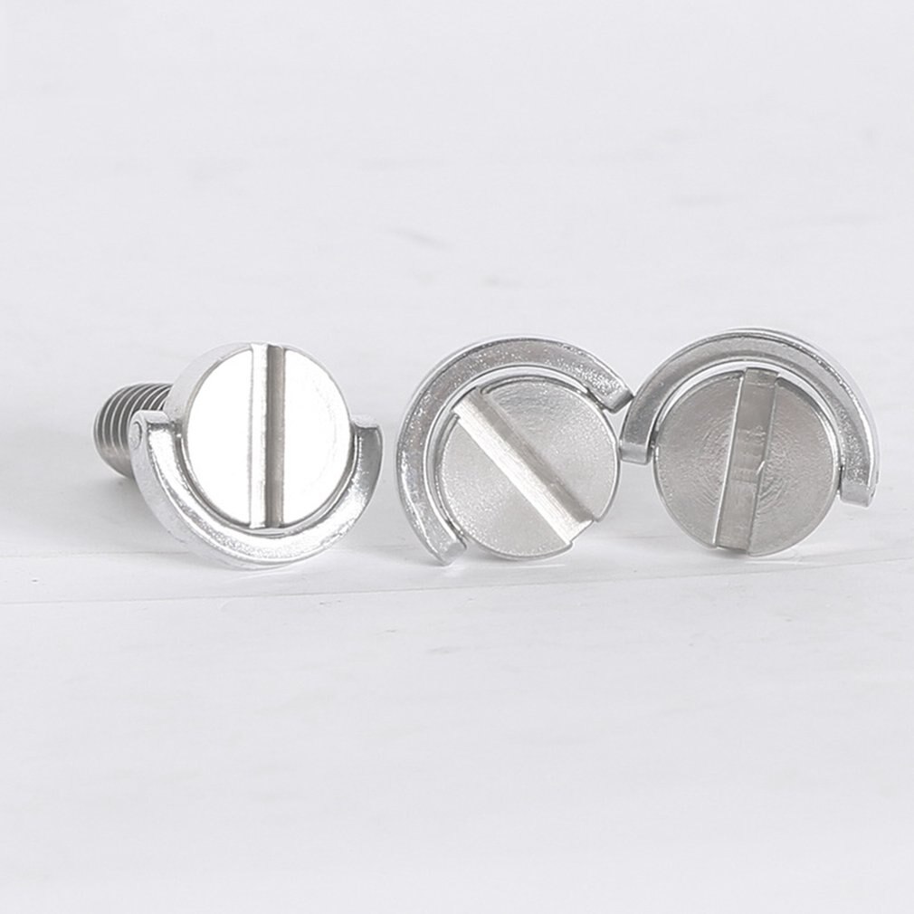 1/4 zoll lange edelstahlschraube für slr-kamerastativ, ptz-schraube, schnellwechselplatte, wortschraube