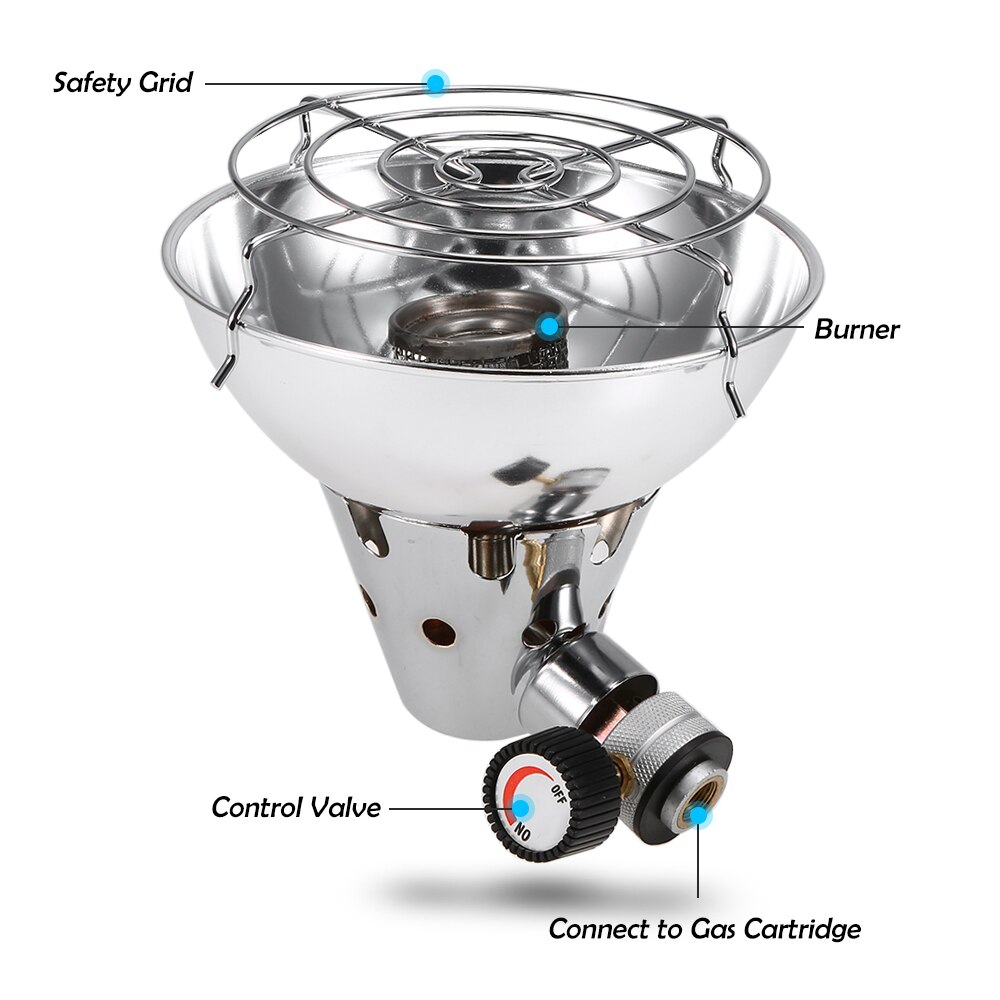 Outdoor Draagbare Gas Heater Warmer Verwarming Kachels Camping Apparatuur Verwarming Kachel Tent Heater Draagbare Gas Warmer Kachel