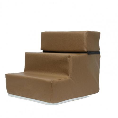 Pet Ladder Cover Practical Pet Steps Case Zipper Closure Breathable 6 Colors Breathable Pet Steps Stairs Case: Coffee 2