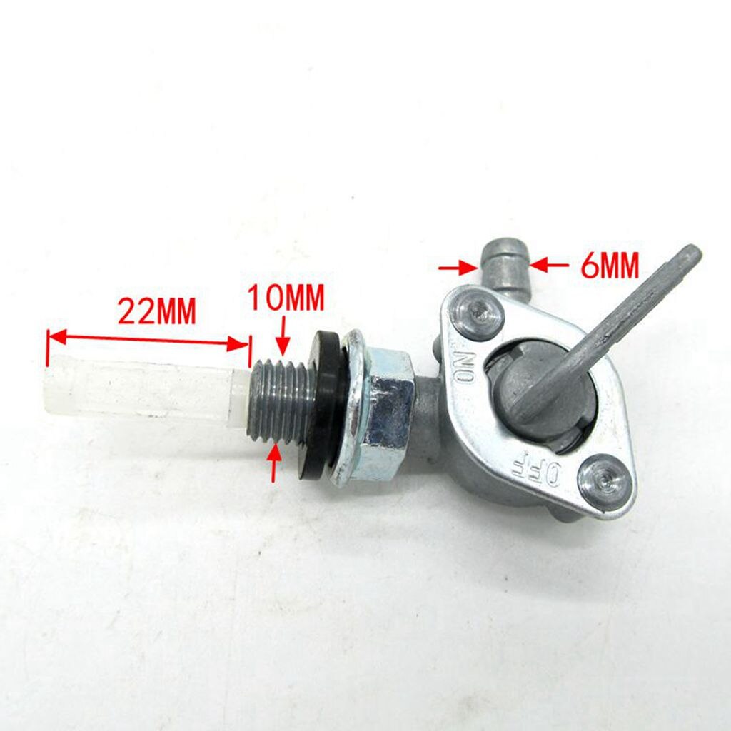 Fuel Tank Switch Valve Petcock Tap For 2 Stroke Motorized Bicycle 49cc-80cc