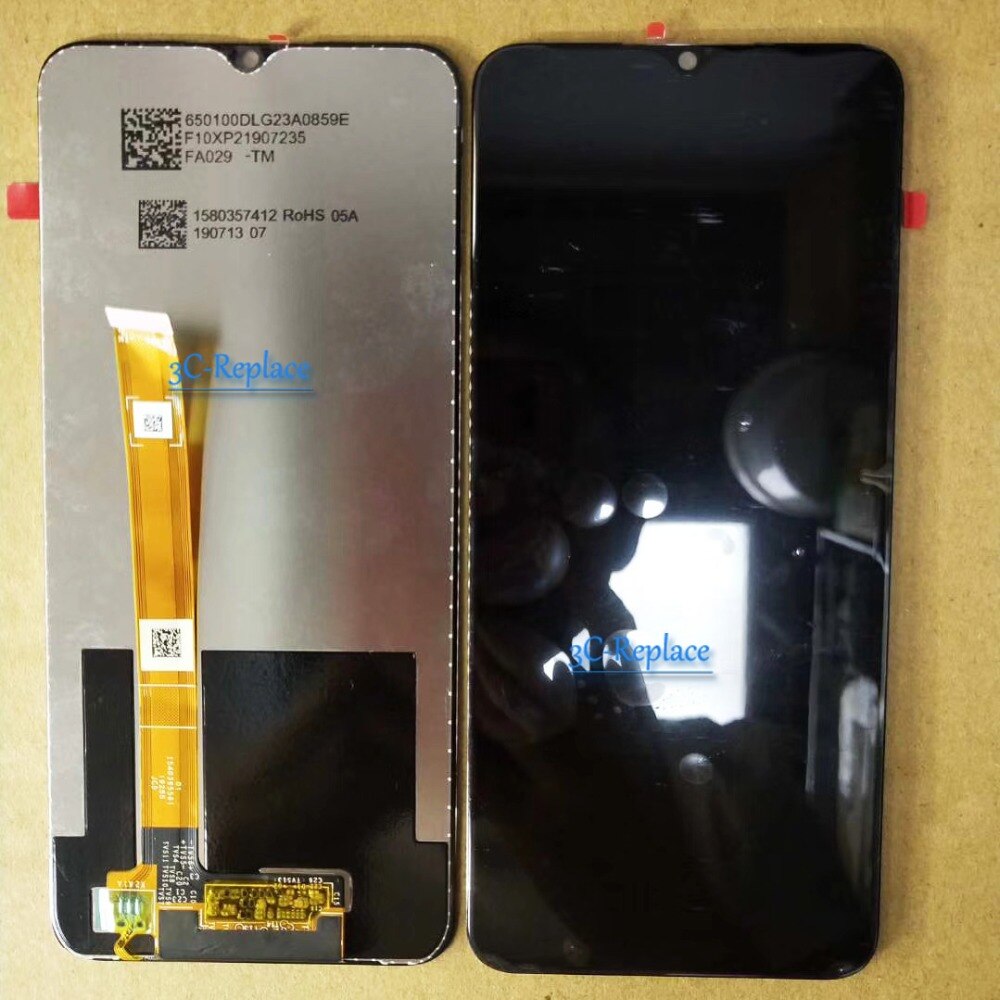 Zwart 6.5 Inch Voor Oppo A11 / A11x / A5 / A9 ) CPH1937 CPH1939 CPH1931 Lcd Touch Screen Digitizer Vergadering