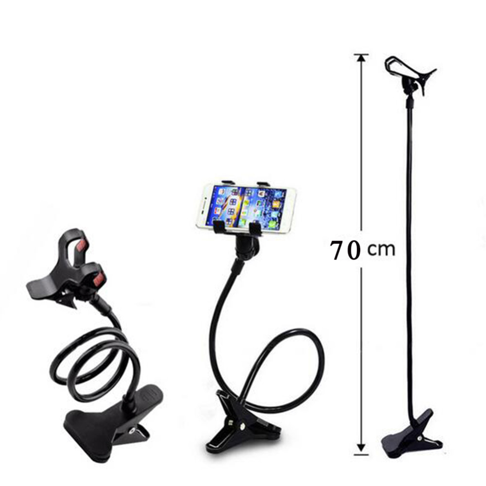Universal Cell Phone holder Flexible Long Arm lazy Phone Holder Clamp Bed Tablet Car Mount Bracket For iPhone XS X Samsung