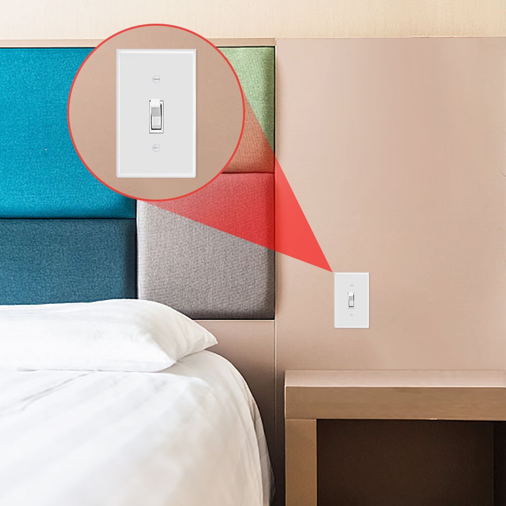 Light Switch Cover 12 PC Switch Plates Covers Single Gang Toggle Outlet Covers Accessories tool Christmas decoratio