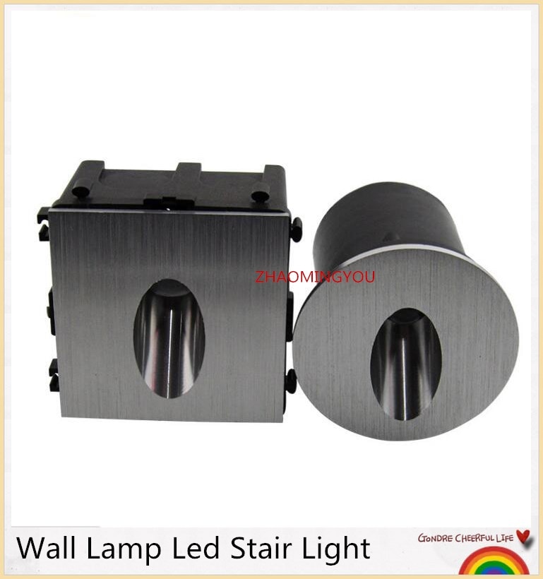 U Wandlamp Led Trap Licht Aluminium 3W Inbouw LED Stap Lights Pathway Muur Hoek Lampen AC85-265V Muur Lampen
