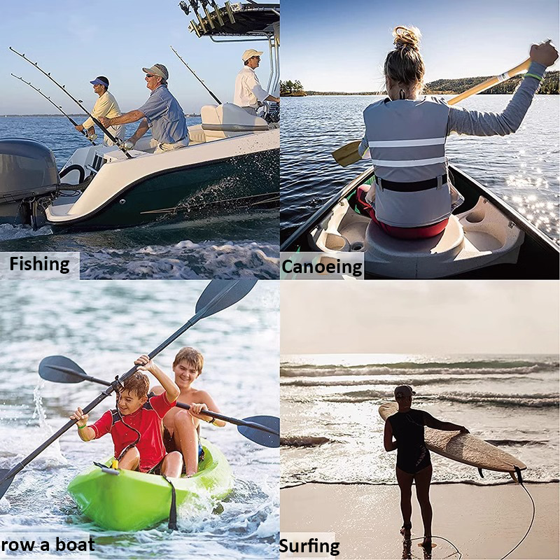 Canoe Binding Rope, Paddle Anti-Loss Rope, Multi-Color In-Stock Inflatable Paddleboard, Kayak Surfboard Binding