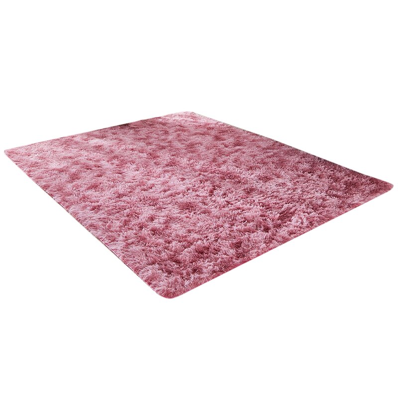 Absorberend tapijt voor de slaapkamer tie dye pluche zacht tapijt voor de woonkamer slaapkamer antislip vloermatten stijlvol tapijt: Tie-dye donkerroze