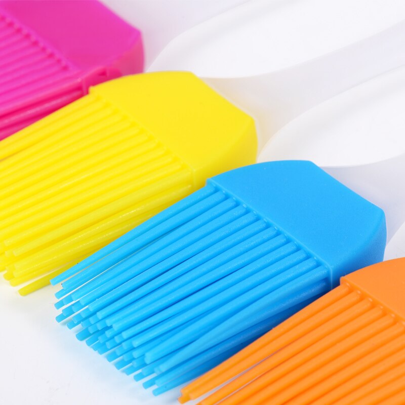 Gebakken Siqi Split Siliconen Borstel hittebestendig kleine barbecue borstel Keuken Bakken Tool Borstel Olie Borstel