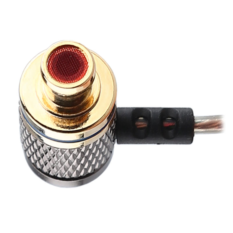 Kz edr 1 ohrhörer, vergoldetes gehäuse, headset mit mikrofon, 3.5mm hifi-in-ear-monitor-bass-stereo-ohrhörer, bestellung