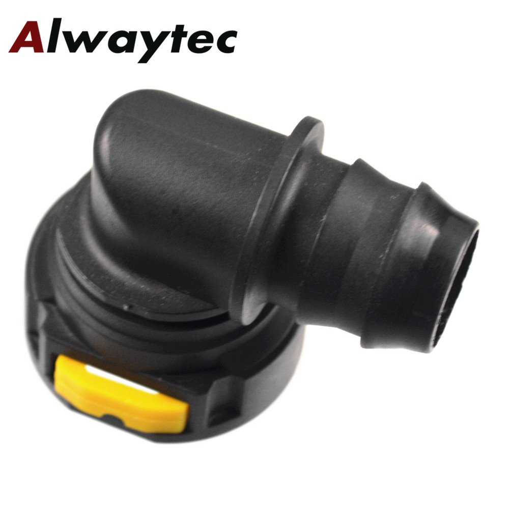 17.5mm ID14 Injection Molding Plug Line Easy Fit Diesel Fuel Plastic Quick Coupling Hose Connectors