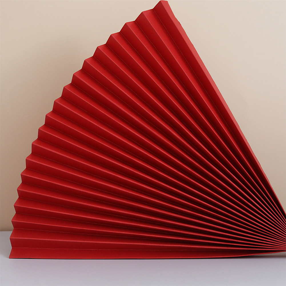 Heißer! eins Papier Falten Fan Hintergrund Papier Fotografie Stütze Gourmet Kosmetik Schießen Dekoration Werkzeuge Foto Studio Requisiten: rot