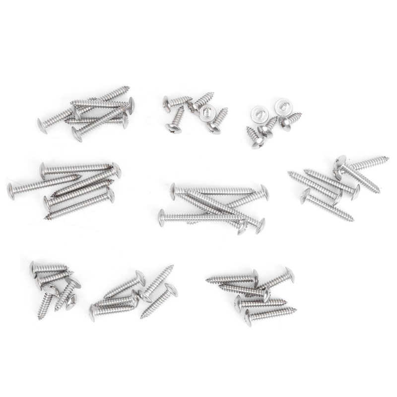 Oval Head Screw High Toughness Easy Operation Screw Wood Metal Plastic for Woodworking