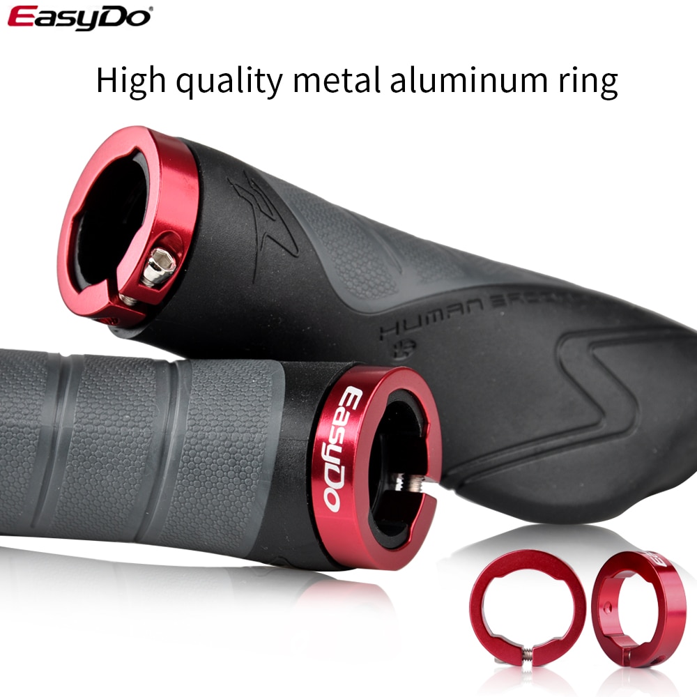 Easydo 1 par mtb styrgreb ergonomiske skridsikre cykelgreb tilbehør