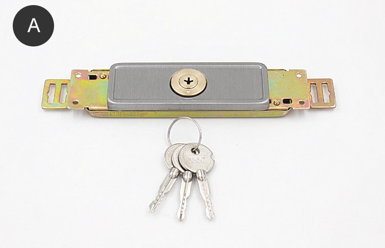 Roll gate Anti-theft lock,Shutter safe locks,copper Cylinder,locked in Inside or outside,install middle or Bottom lock,Hardware