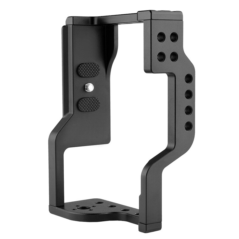 Fotografia Staffa DSLR Macchina Fotografica Coniglio Gabbia per Sony A6600 in Lega di Alluminio Gabbia Handheld Stabilizzatore