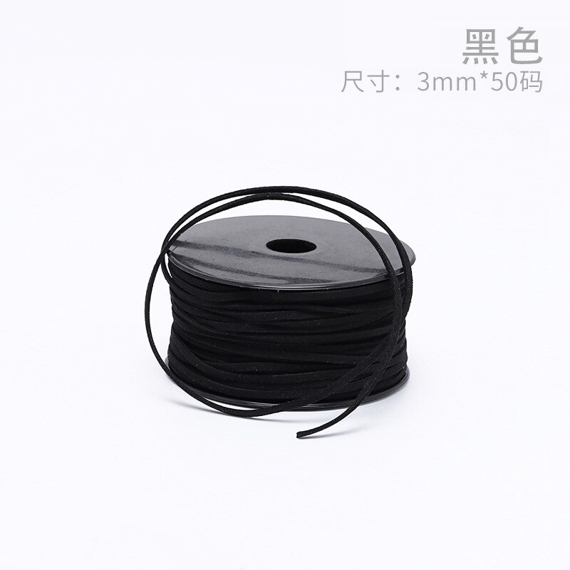 3mm 50 yards Koreaanse Touw Handgemaakte Kunstmatige Bloem DIY Materiaal Sieraden Accessoires Cake Decoratie Bloem Verpakking Koord 16 kleur: 4
