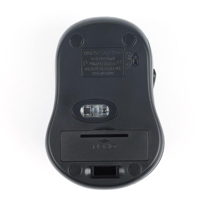 Slim Black Bluetooth Wireless Mouse 800/1200/1600/2000/2600 Dpi Draadloze Voor Laptop Windows 7/8/XP/Android