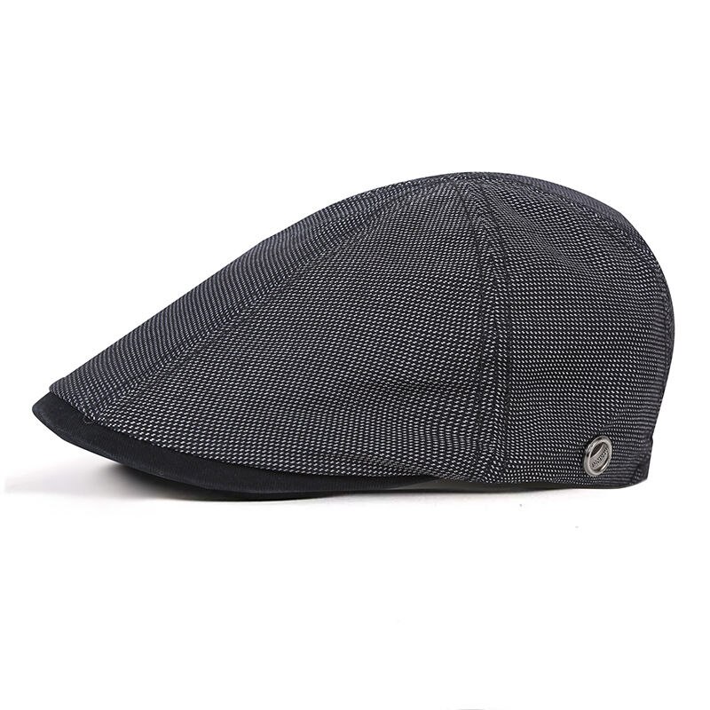 Summer Cotton Flat Cap Ivy Caps Men Women Twill Six Panel Breathable Gatsby Beret Hat Lightweight Boina: 1