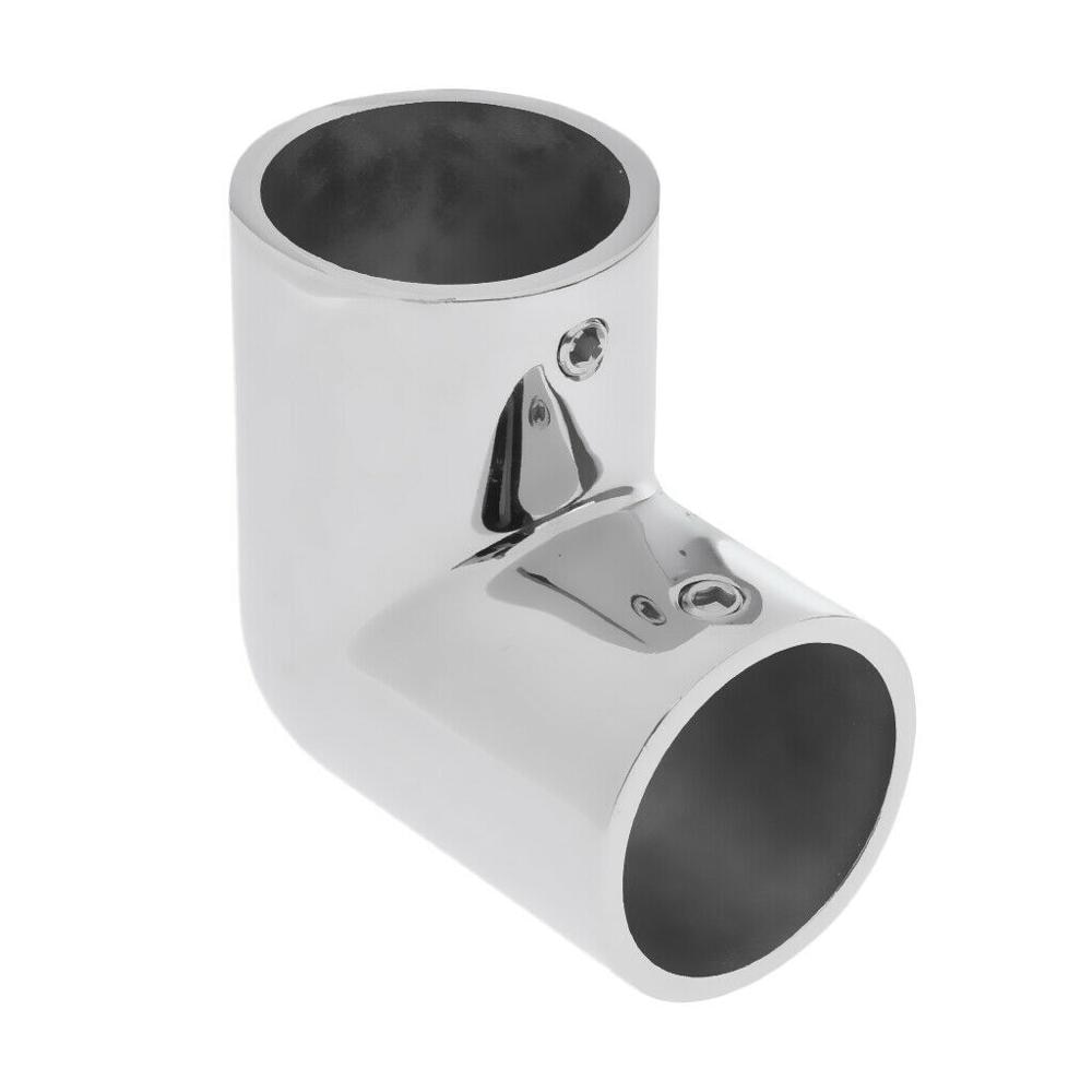 Boat Hand Rail Fitting 90 Degree - 1" Elbow 316 Stainless Steel Marine Hardware