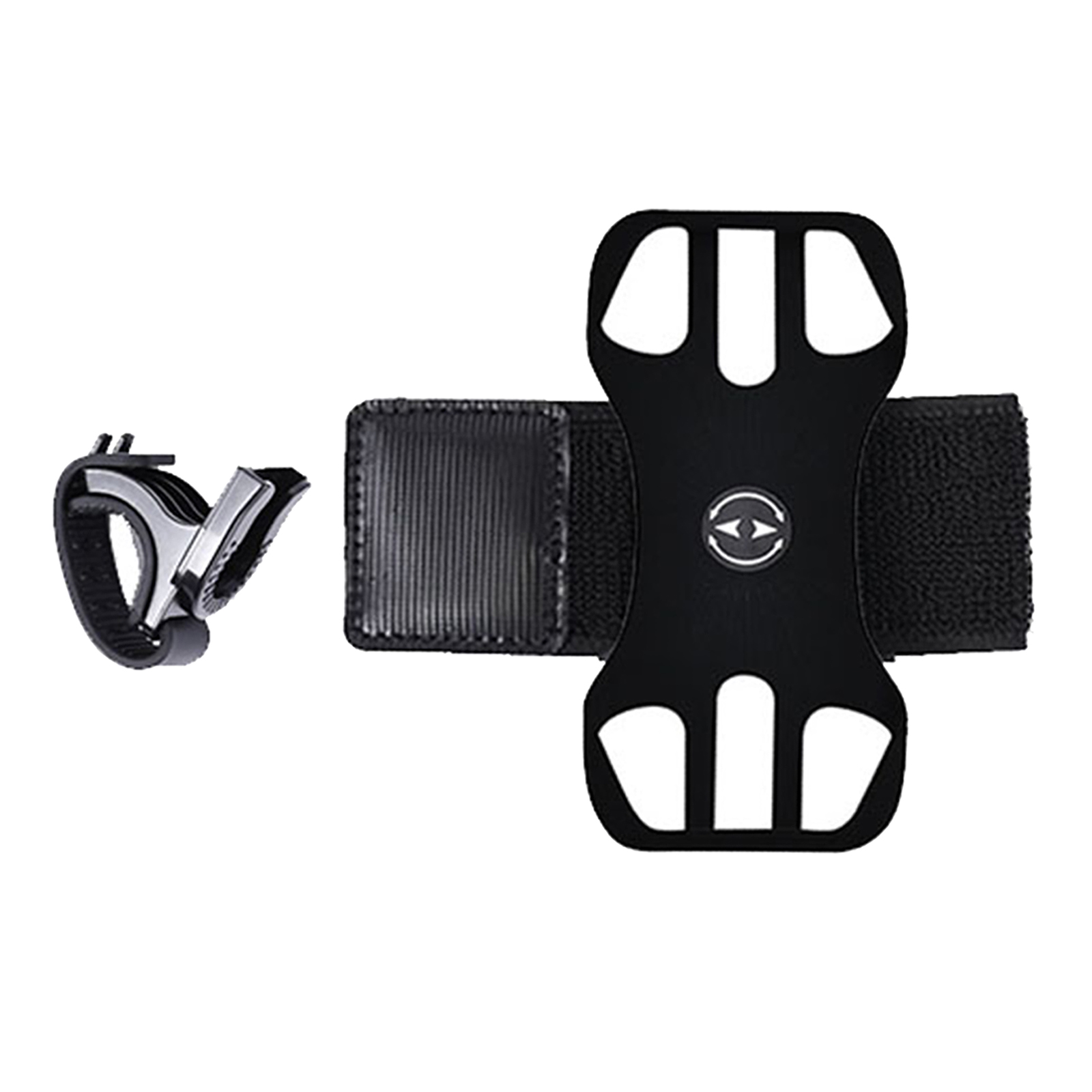 Brassard De Sport Rotatif 360° Pour Téléphone - Noir, En Silicone Et PC, Maintien Sécurisé