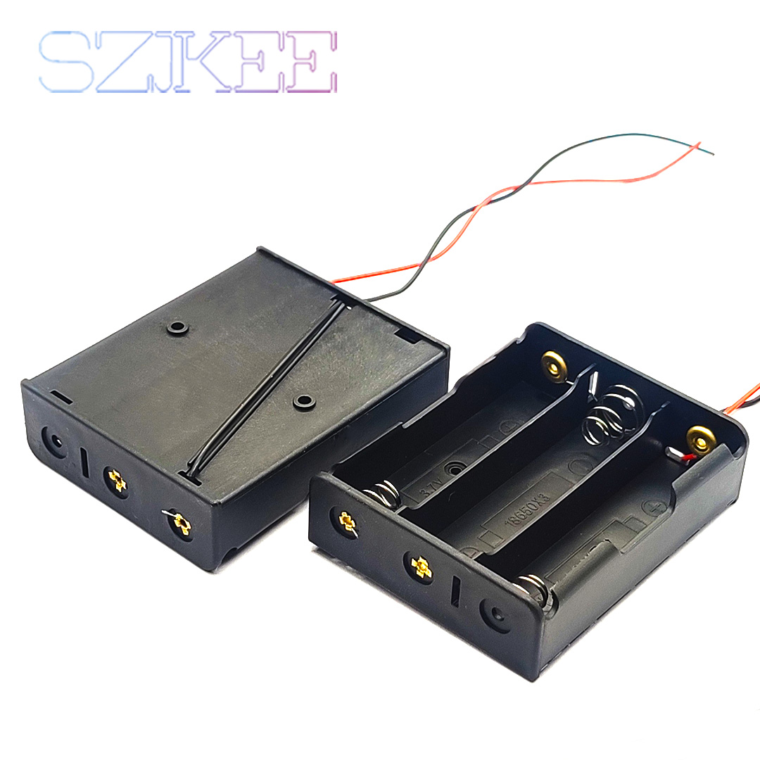 18650 Battery Box 18650 Battery Holder 1/2/3/4 18650 Storage Box 18650 Case Series Connection 18650 Battery Box In Series: green