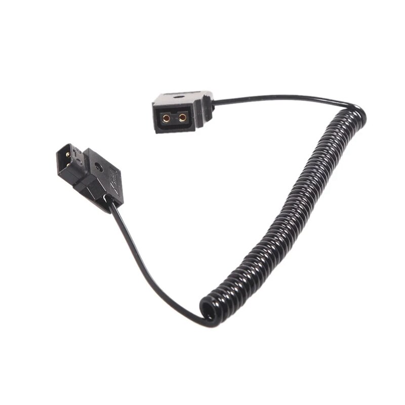 -D-TAP 2 Pin Male to Female Extension Adapter Cable for DSLR Rig Anton Bauer Battery V-Mount