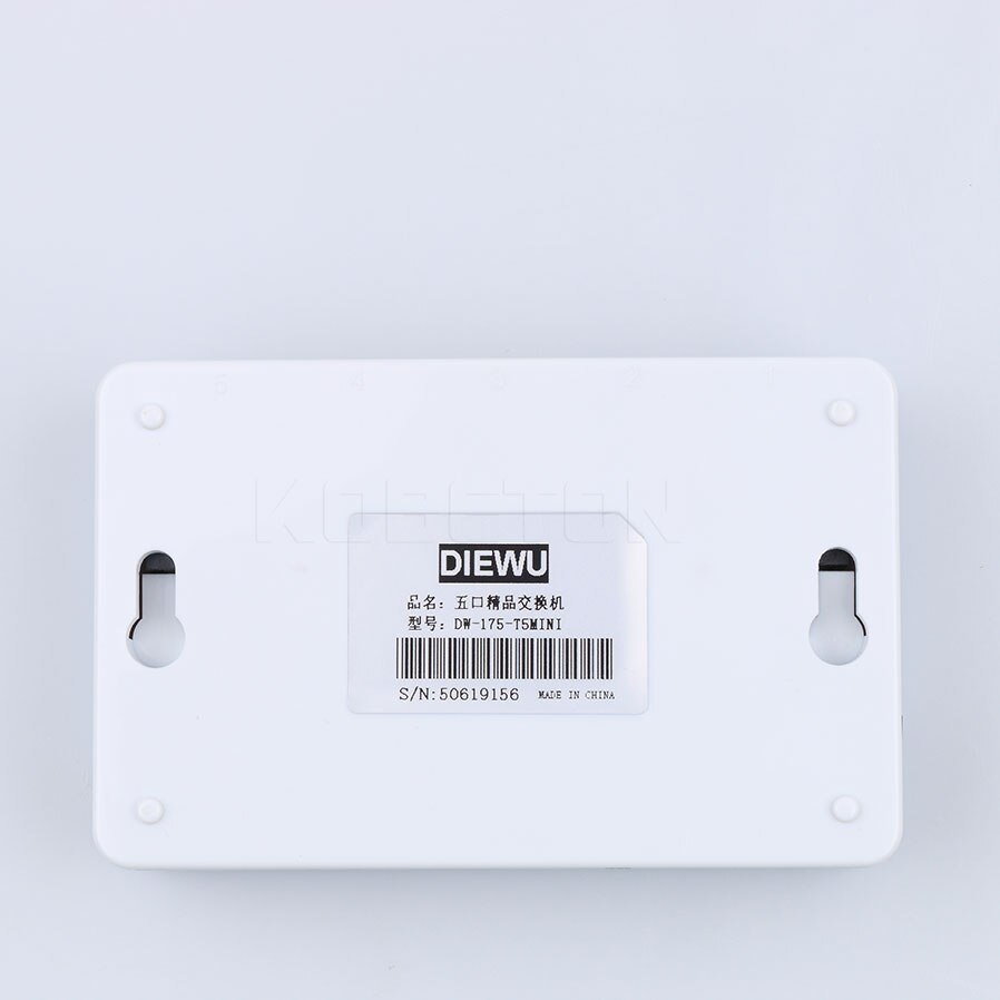 High Performance 5 Ports Network Switch 10/100Mbps Fast Switch LAN Ethernet Network Switch Adapter with EU/US Power Supply