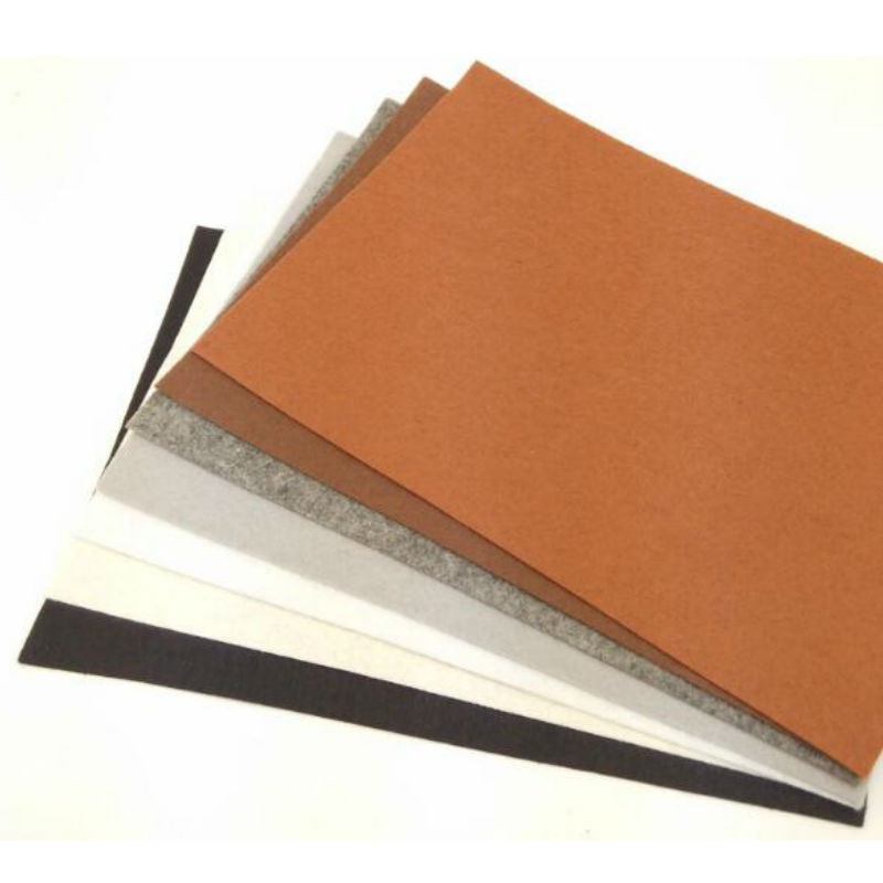Ensemble de tissu feutre Polyester de | 1mm d'épaisseur, 20x 30cm 40 couleurs, tissu artisanal de couture, tissu de laine