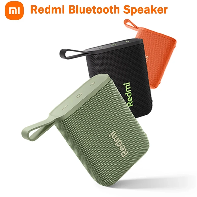 Xiaomi-Haut-parleur Bluetooth portable Redmi, extérieur, IP67, boîte de son stéréo injuste, BT5.3, couples de touristes RVB, connectivité TWS, coloré