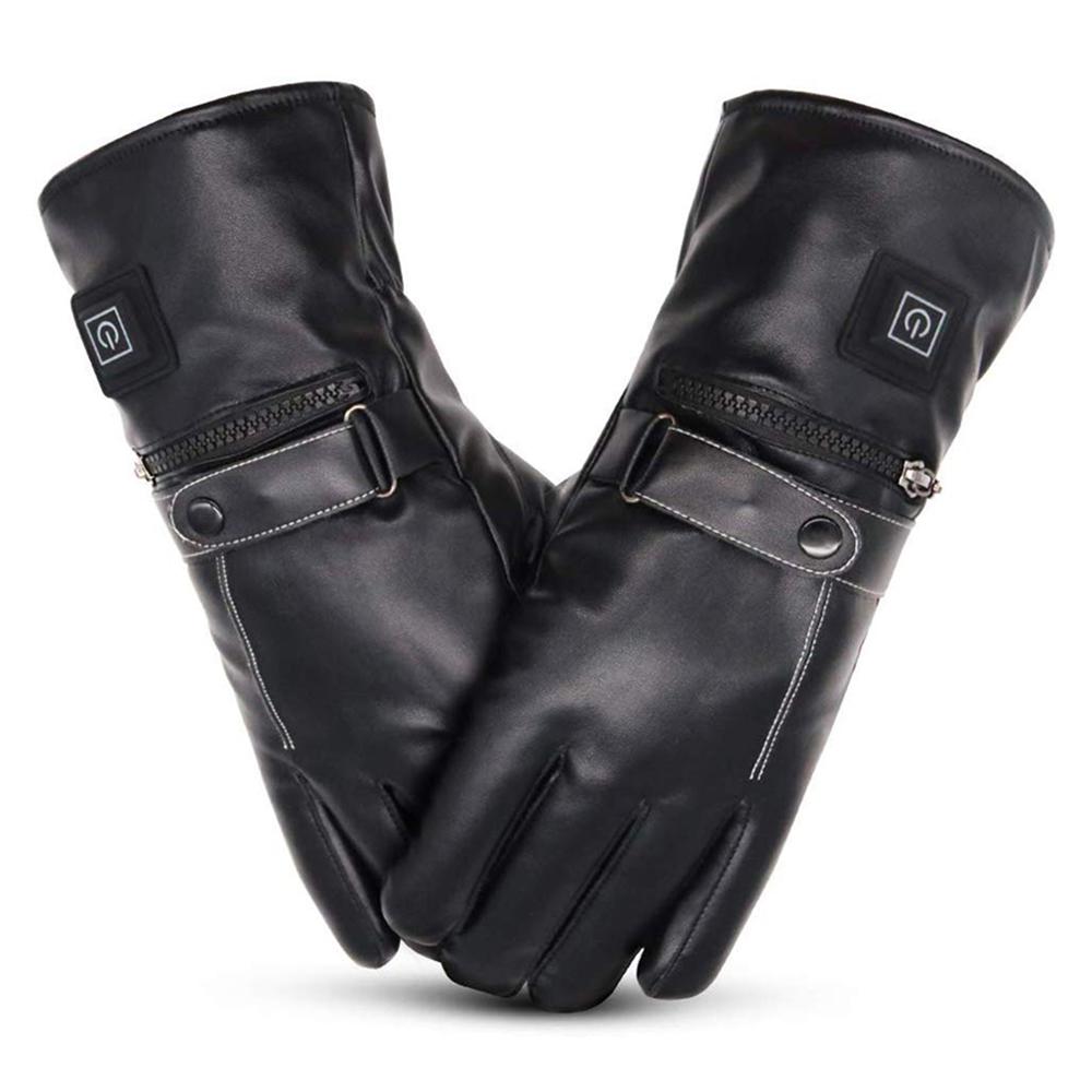 Guantes de calentamiento de carga USB eléctrico guantes calientes de invierno para hombres y mujeres para esquí al aire libre senderismo enchufes de EE. UU.