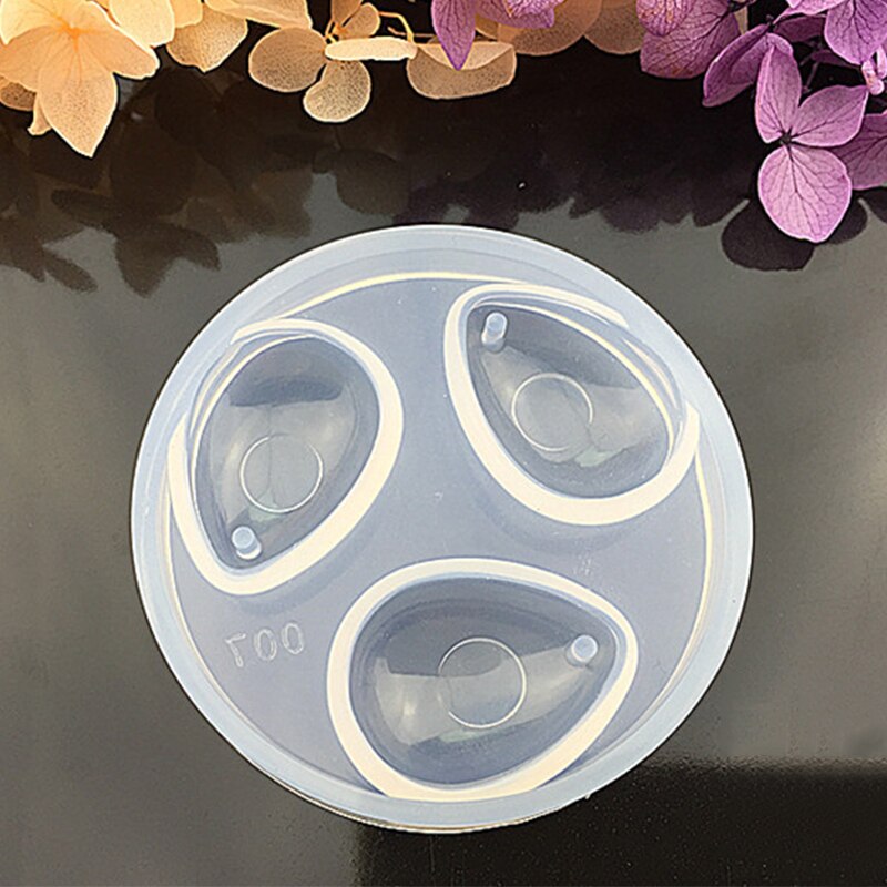 Kropla wody epoksydowa silikonowa forma kryształowy diament bransoletka wisiorek biżuteria forma forma odlewnicza z żywicy Craft DIY akcesoria