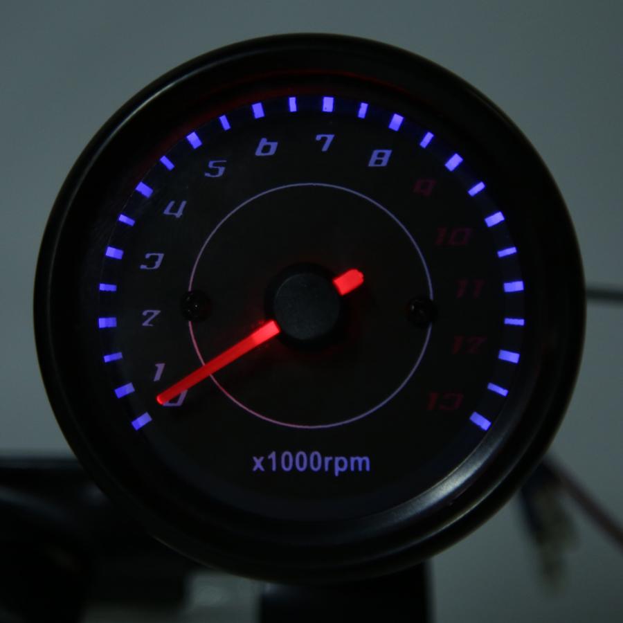 Universal Motorcycle Odometer Speedometer Retro Modified Instrument Accessory LED Speedometer Arrivals