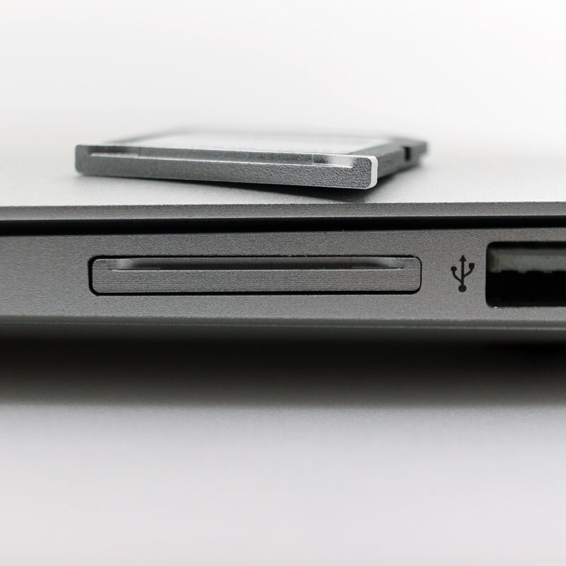 BASEQI Für Macbook Profi Retina 15&#39;&#39; Spät /Nach Modell 504A Aluminium MiniDrive Mikro Sd-karte Adapter Speicher Karte Leser