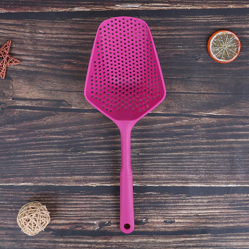 1 stuk groenten waterschep plastic zeefschep vergiet keukenaccessoires gadgets afgieten draagbaar kookgereedschap