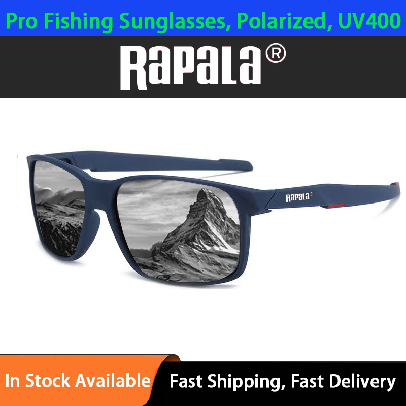 Nuevas gafas de sol polarizadas de Rapala, gafas de sol polarizadas antiultravioleta para montañismo al aire libre, gafas de sol para montar en pesca