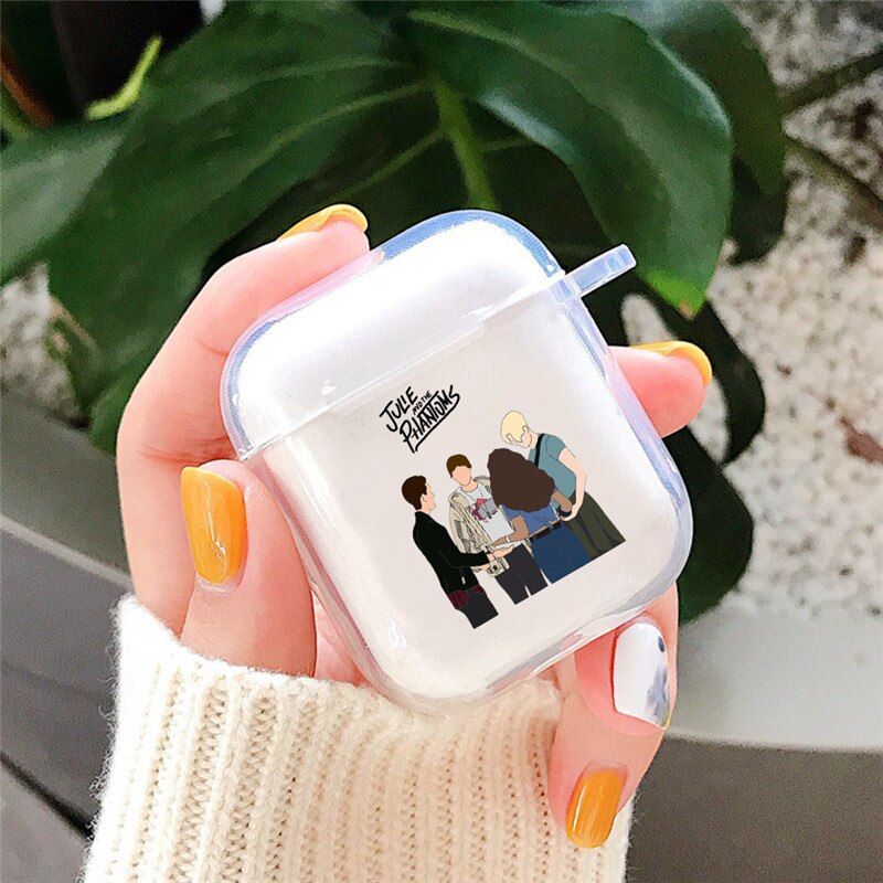 Julie and the phantoms oordopjeshoesje voor airpods 2 1 draadloze bluetooth oordopjeshoesje hoofdtelefoonhoesje voor airpods 2: 3